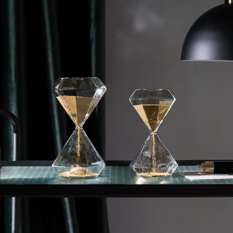 Hourglass Desktop Home Decorative Ornaments Modern Nordic Style Living Room Decoration Accessories 1