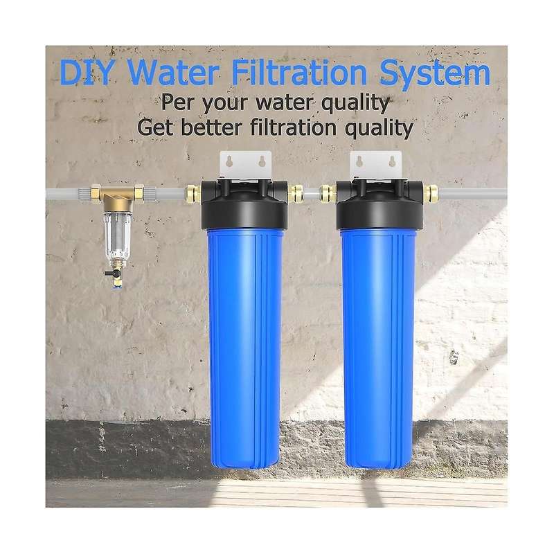 House Water Filter Housing Sediment Carbon Universal Housing, Pre-Filtration System for Water 1inch