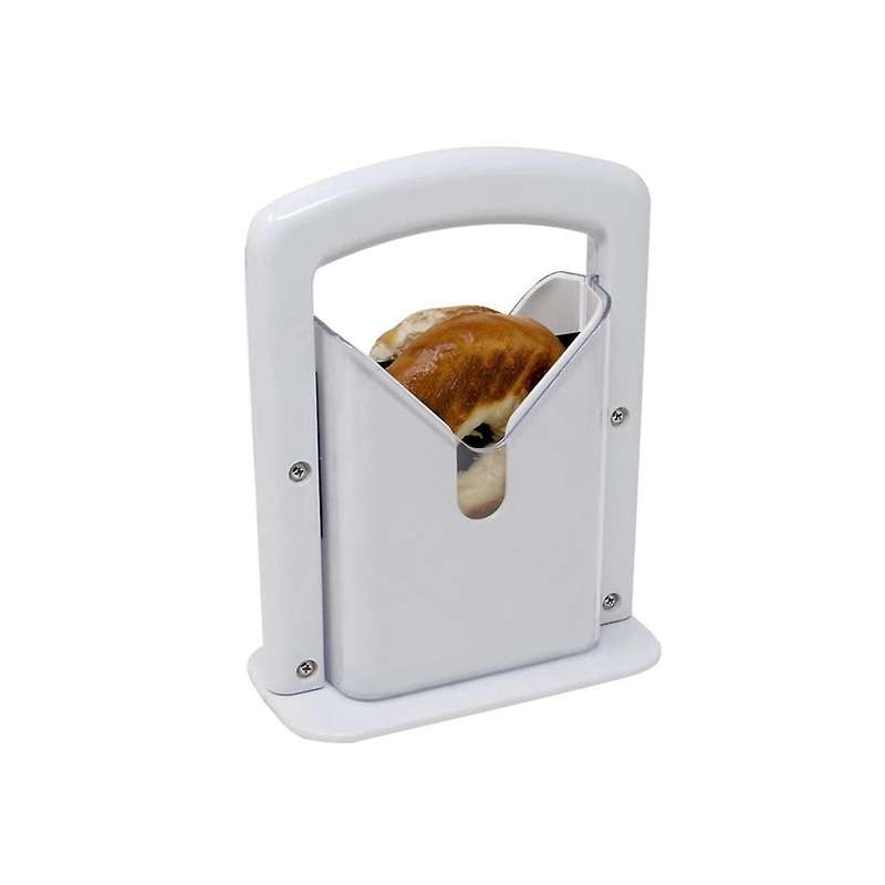 Household Bread Slicing Rack Toast Slicing Aid Bagel Slicer Bagel Slicer Safety Handle Baking Mold