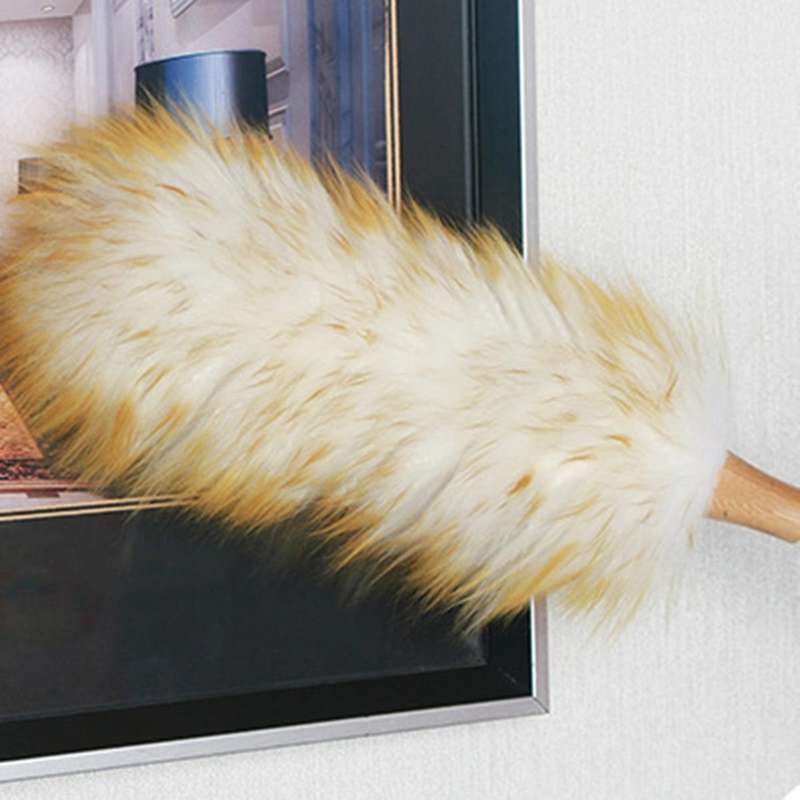 Household Cleaning Wool Duster Electrostatic Dust Removal Brush Household Car Dust Sweeping Room Vac