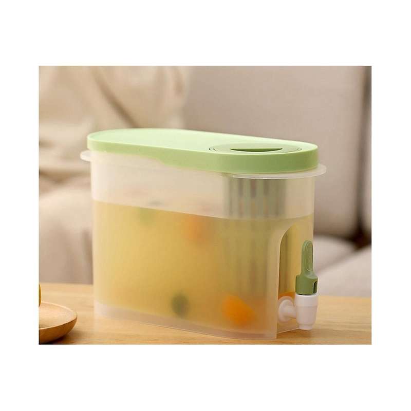 Household Cold Water Jug with Tap Cold Water Bucket, Kitchen Fruit Drink Sealing Machine