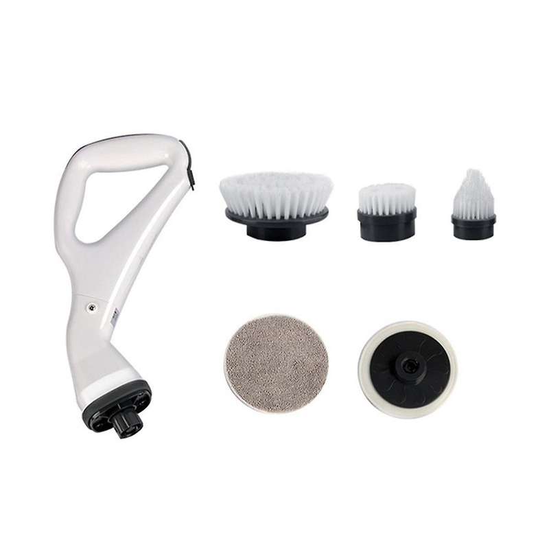 Household Electric Cleaning Brush Rechargeable Electric Scrubber with Removable Head Kitchen Toilet