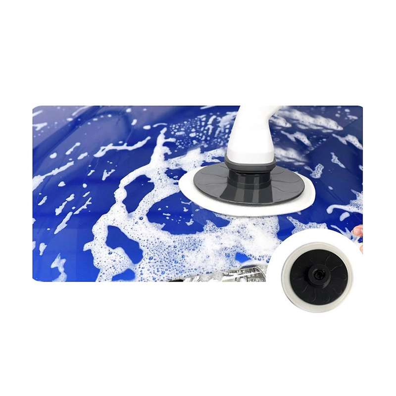 Household Electric Cleaning Brush Rechargeable Electric Scrubber with Removable Head Kitchen Toilet