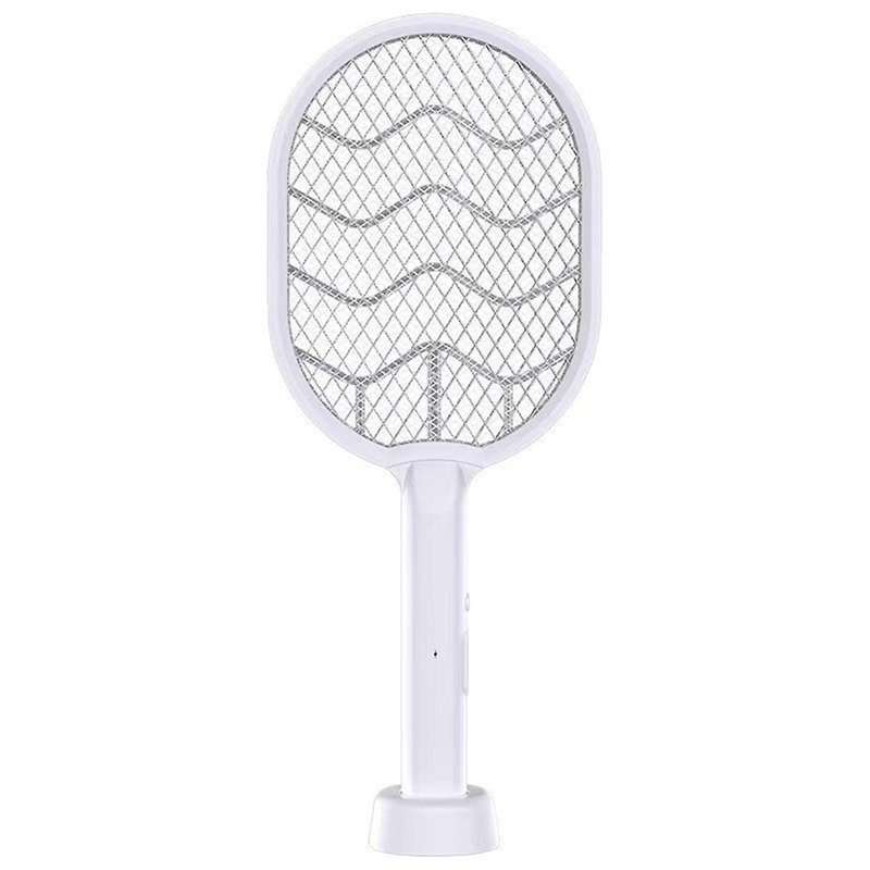 Household Electric Mosquito Swatter USB Rechargeable Mosquito Trap Powerful Mosquito Lamp