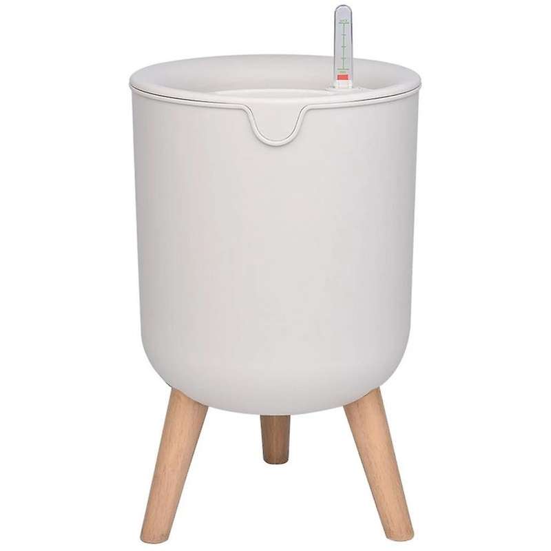 Household Indoor Automatic Self-Watering Flower Pot Large Floor-Standing Potted Storage Basin with W