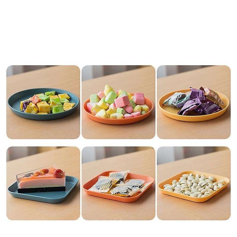 Household Japanese Bone Plate, Plate, Plastic Fruit Bone Plate, Cake Plate, Table Plate E