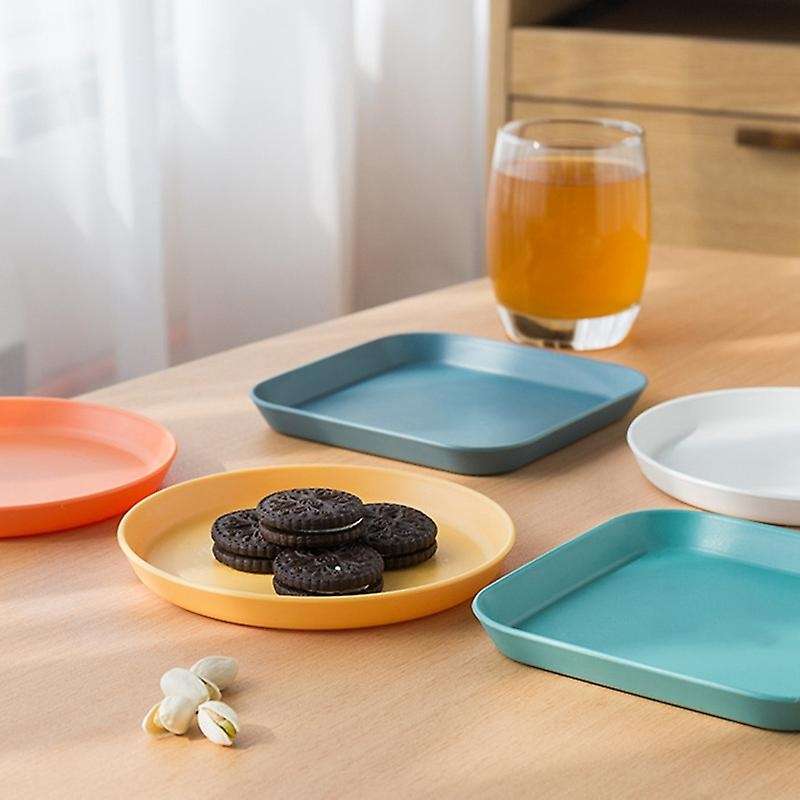 Household Japanese Bone Plate, Plate, Plastic Fruit Bone Plate, Cake Plate, Table Plate E