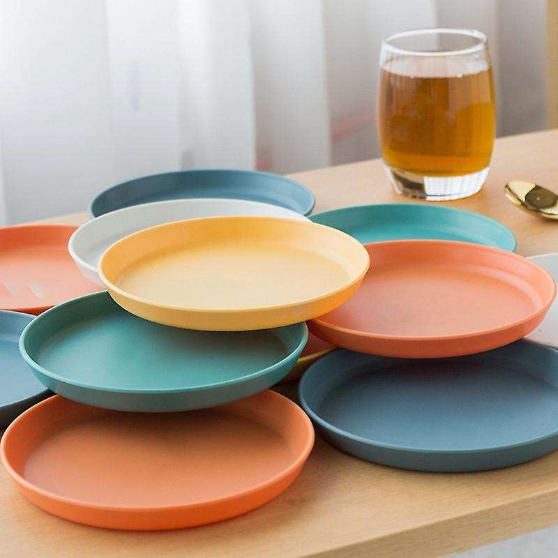 Household Japanese Bone Plate, Plate, Plastic Fruit Bone Plate, Cake Plate, Table Plate E