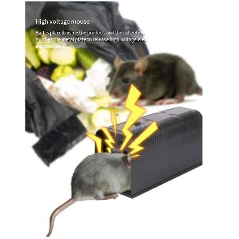 Household High-voltage Electric Mouse Device Indoor Electronic Mouse Trap