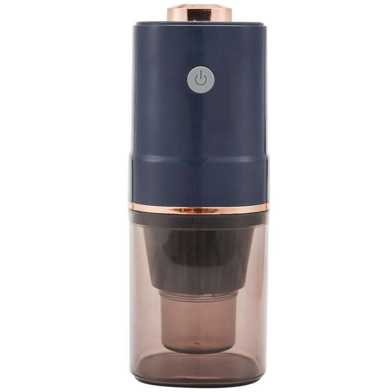 Household Juicer, A Small Rechargeable Juicer without Filtering and Automatic Slag Separation,blue