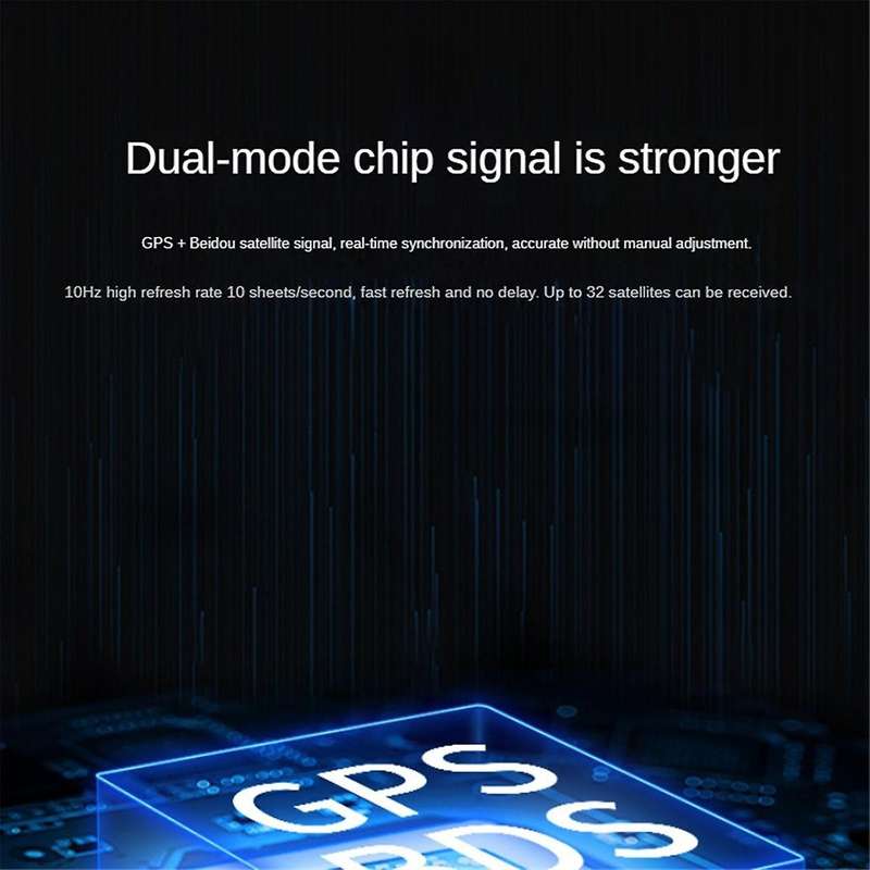 Hud Car Gps Speedometer Windshield Projector Universal Suitable for All Cars Pickup Truck Speed Aler