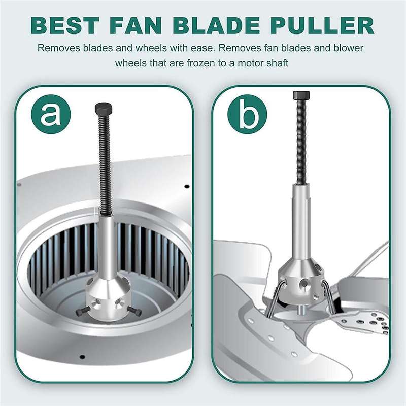 Hub Fan Blade Blower Wheel Puller Perfect Hub Puller for 5/8 Inch Belt Drive and 1/2 Inch Or Less D