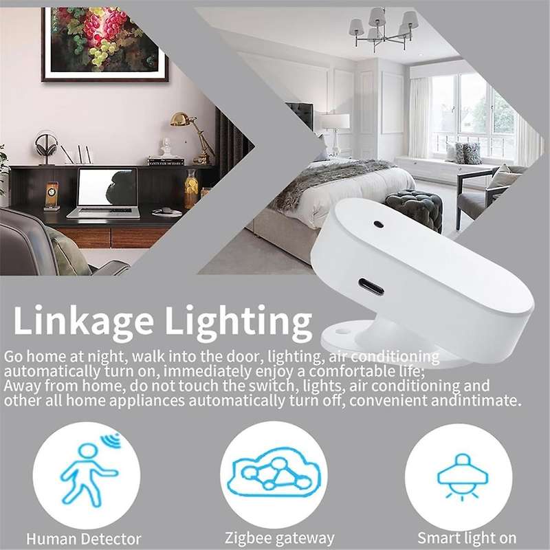 Human Presence Sensor,Millimeter Radar Wave Presence Detection Sensor,Requires TUYA HUB,WIFI