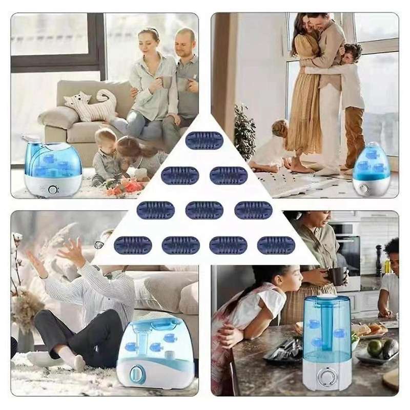 Humidifier Tank Cleaner Cartridges Demineralization Cleaning Balls Prevents Hard Water Build-Up Remo