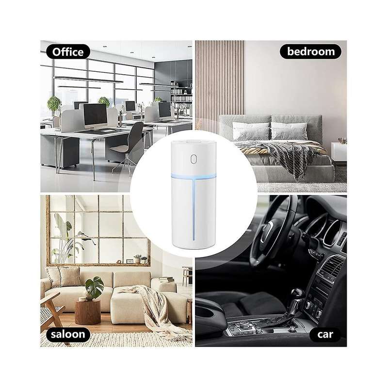 Humidifiers for Bedroom Night Light Small Cool Mist Humidifiers for Babies Space-saving Quiet Ultra