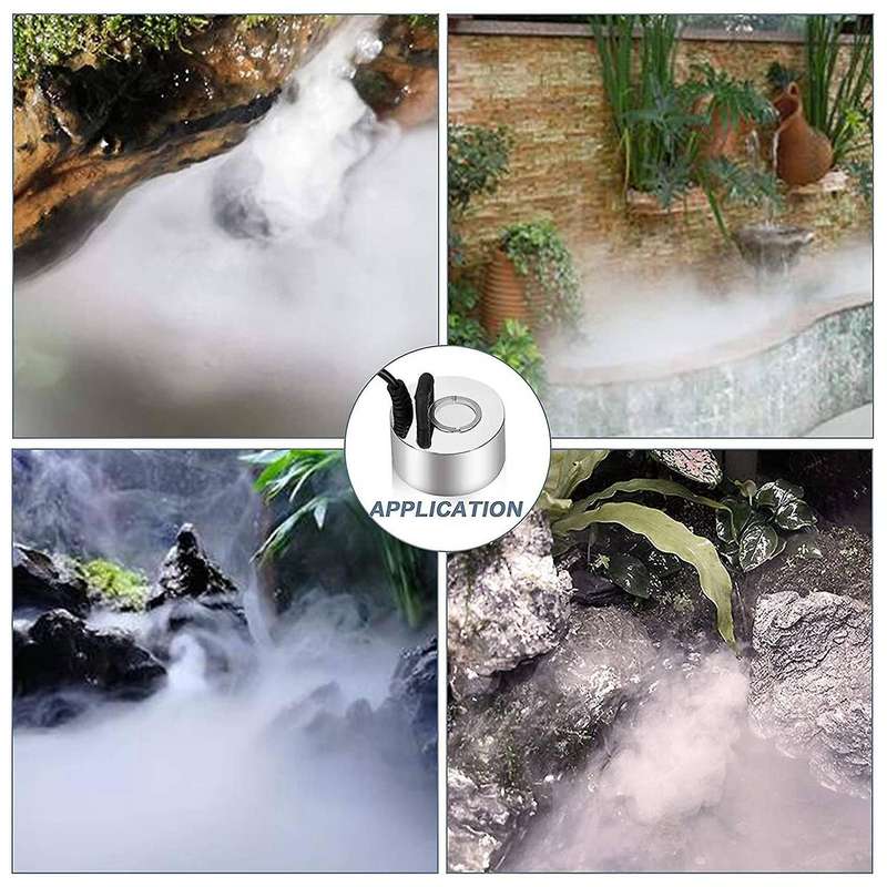 Humidifier Mini Mist Maker with EU Plug Air Fogger Water Fountain Pond Atomizer Nebulizer Atomizer H