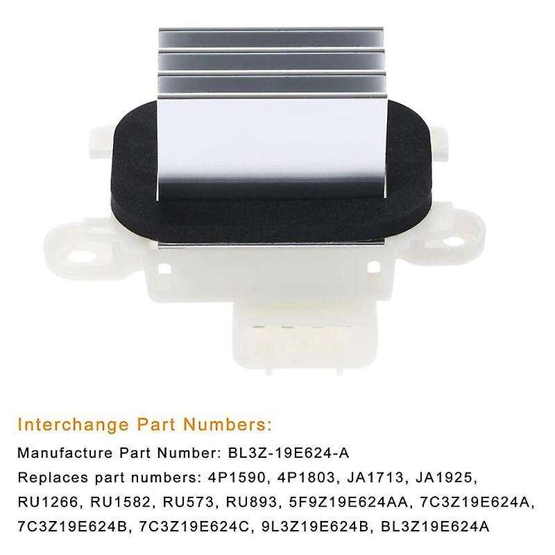 HVAC Blower Motor Resistor AC Blower Control Module Fits for 2010-2017 Expedition 10 11 12 13 14 201