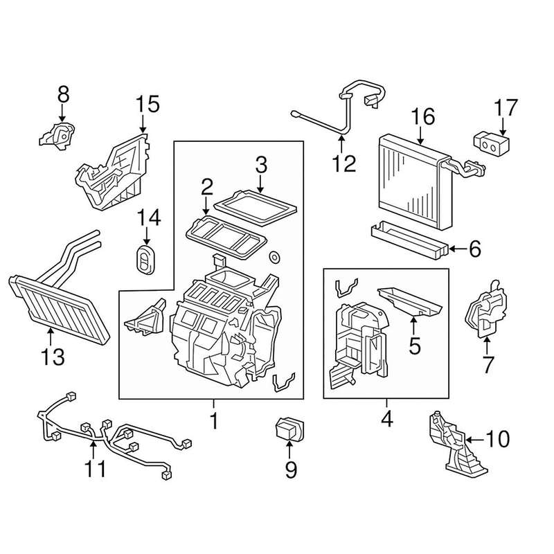 Hvac Vent Actuator Motor Assembly Air Mix 79160--a01, 79160--a01 for 2006-2011 -v 2007-2011