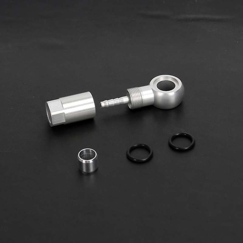 Hydraulic Brake Hose Fittings Hose Valve Olive Head for XTR,Red