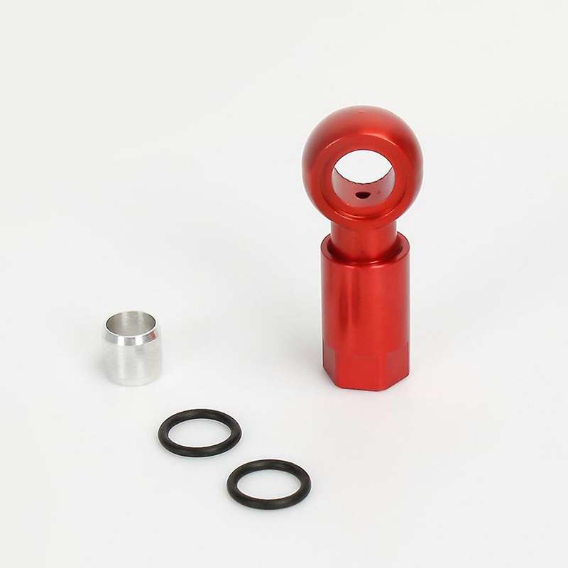 Hydraulic Brake Hose Fittings Hose Valve Olive Head for XTR,Red
