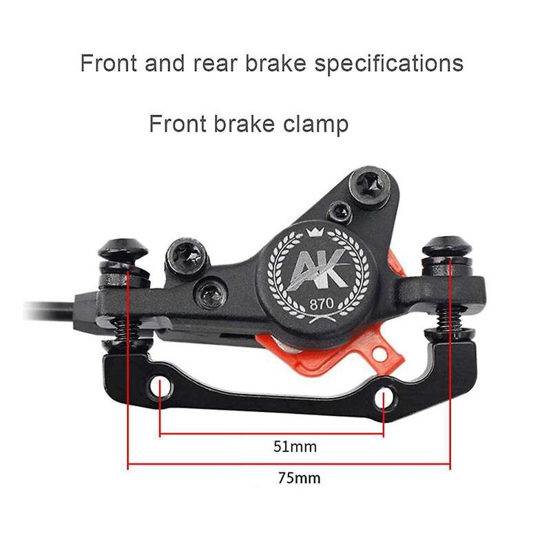 Hydraulic Disc Brake Calipers 160mm Brake Disc Rotor Front Right / Left Rear 800/ 1400mm ,1Set
