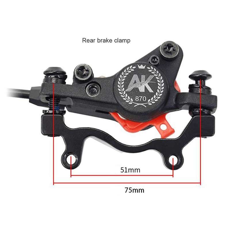 Hydraulic Disc Brake Calipers 160mm Brake Disc Rotor Front Right / Left Rear 800/ 1400mm ,1Set