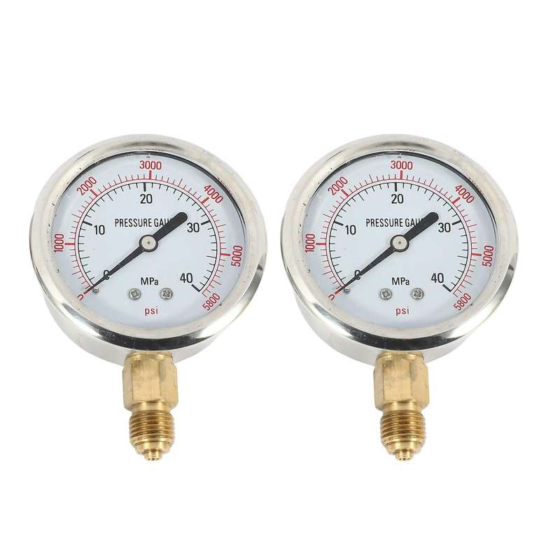 Hydraulic Pressure Guage Excavator Hydraulic Pressure Test Kit with Testing Hose Coupling and Gauge