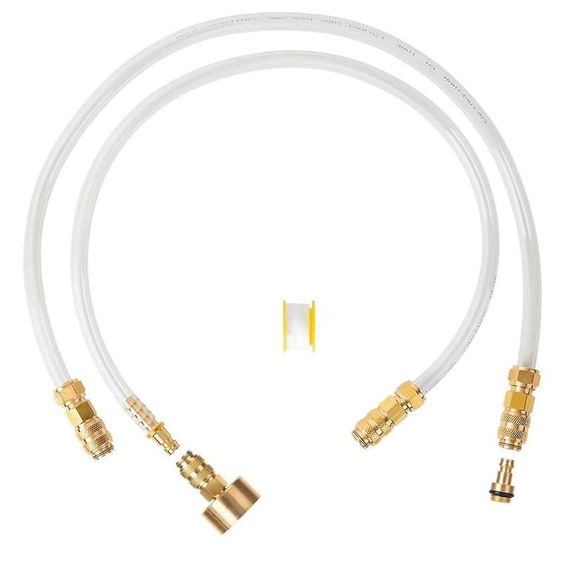 Hydraulic Steering Bleed Kit, 2PCS Includes Bleeding Kit/Fill Kit, for Sea Star All Outboard, Sternd