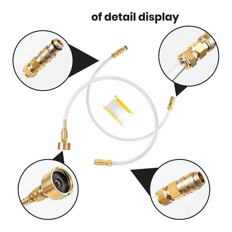Hydraulic Steering Bleed Kit, 2PCS Includes Bleeding Kit/Fill Kit, for Sea Star All Outboard, Sternd