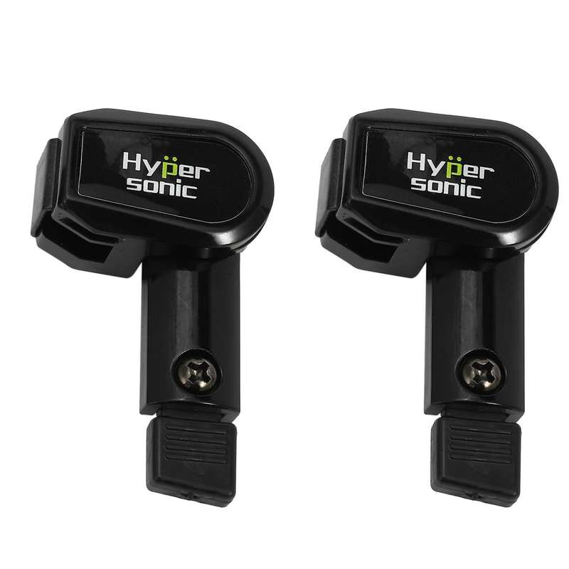 Hypersonic 2Pcs Black Car Wiper Stand Compatible Vehicle Car Accessories LHR
