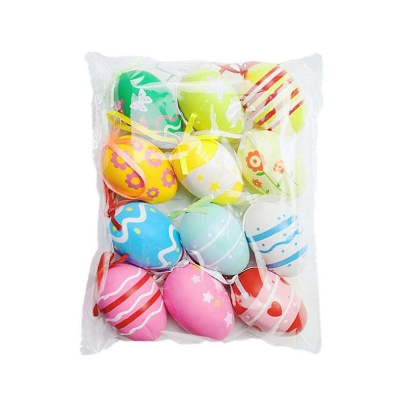 I Easter DIY Hand-Painted Eggs Kindergarten Coloring Toys Simulation Eggs Coloring Eggs