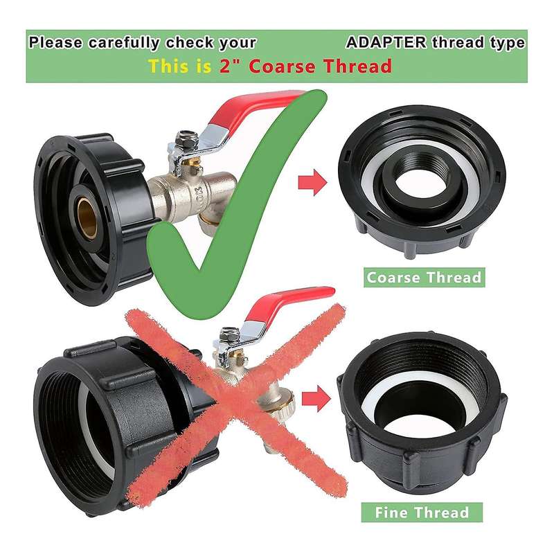 Ibc Container 1/2 Inch Brass Ibc Tank Accessories Ibc Tank Adapter Ibc Valve for S60x6 Water Tank 1