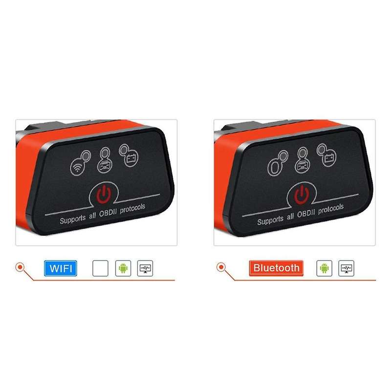 ICar2 Obd2 WIFI Car Scanner Tool V2.2 for IOS/Android OBD2 Auto Diagnostic Scanner
