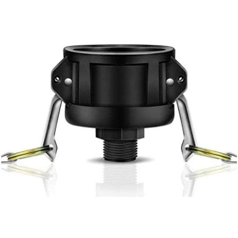 Ibc Tote Fittings for 275 330 Gallon Tote Tank-2 Inch Cam Lock Fittings-for 3/4 Inch Male Garden Th