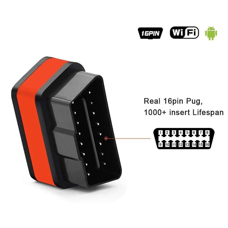 ICar2 Obd2 Bluetooth Car Scanner Tool V2.2 for IOS/Android OBD2 Auto Diagnostic Scanner