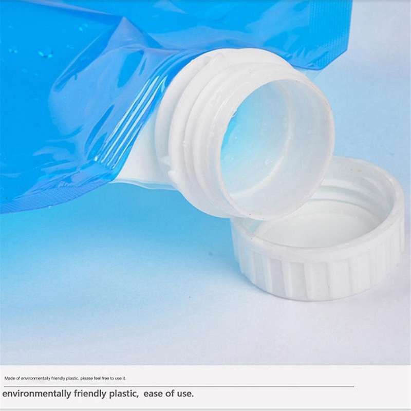 Ice Bath Bags, Large Capacity Ice Bath Freezer Bag, 5L Ice Bags for Ice Bath, Foldable Bags for Ice