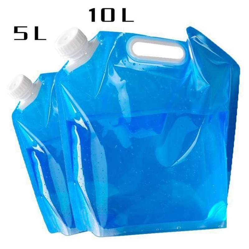 Ice Bath Bags, Large Capacity Ice Bath Freezer Bag, 5L Ice Bags for Ice Bath, Foldable Bags for Ice
