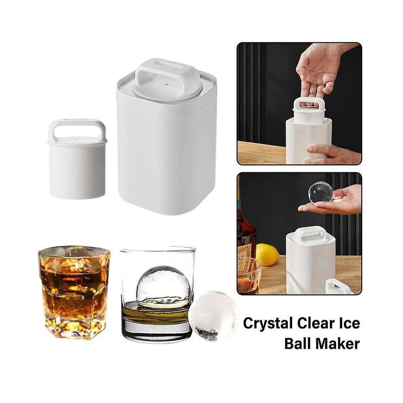 Ice Ball Maker Spherical Whiskey Tray Whiskey Round Bubble-free Square 3d Sphere Mold Mould Ice Bo