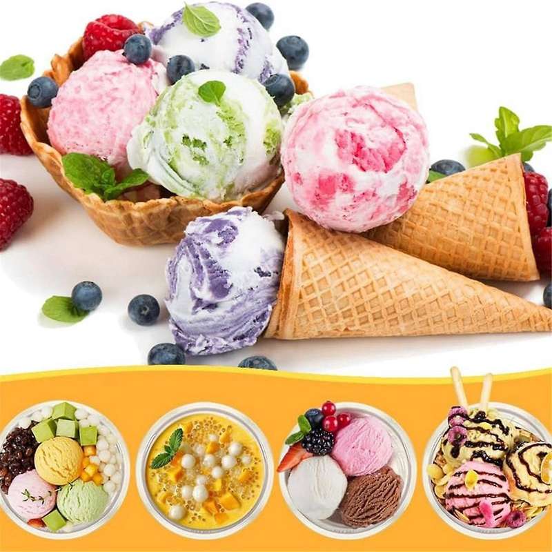 Ice Cream Pints and Lids for Creami NC301 NC300 NC299AMZ Series Ice Cream Storage Containers Food Fr