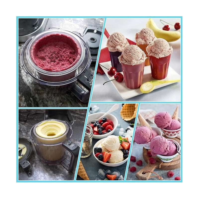 Ice Cream Pints Cup for Ninja Nc299am C300s Nc301 Series Ice Cream Makers Sorbet Gelato Container S