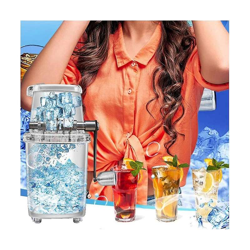 Ice Crusher Manual Ice Crusher Machine1.25l Ice Grinder Drinks Chopper,household Necessities,summer