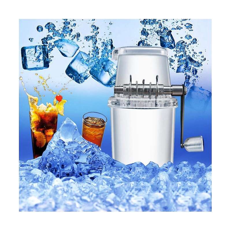 Ice Crusher Manual Ice Crusher Machine1.25l Ice Grinder Drinks Chopper,household Necessities,summer
