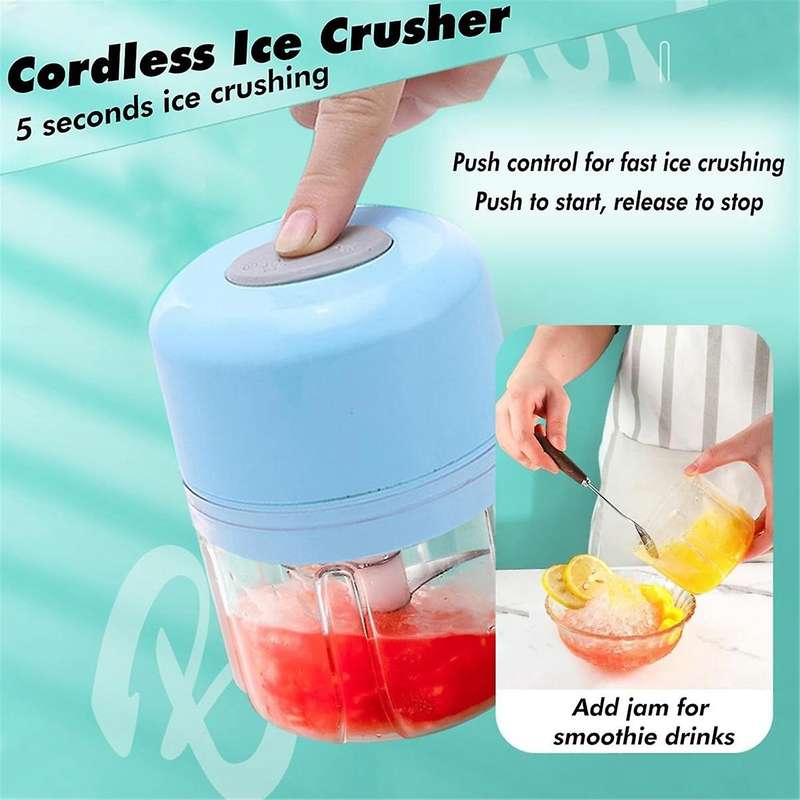 Ice Crushers for Home Small Portable Ice Shaver Ice Crusher Machine for Shaved Ice for Family,Picnic