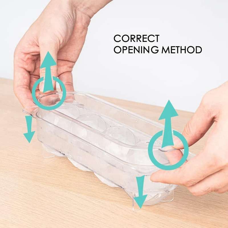 Ice Molds, Ice-cube Tray for Freezer, 2 Inch Ice-cube Molds for Cocktails Whiskey