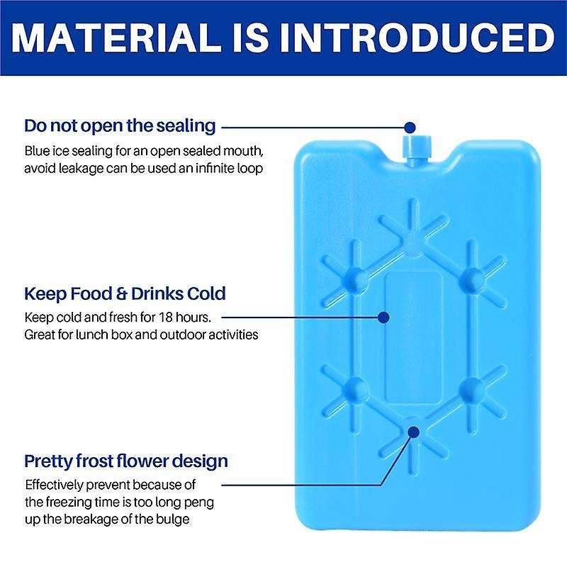 Ice Packs Compatible Lunch Box - Long-lasting Cool Packs Compatible Coolers, 8pack