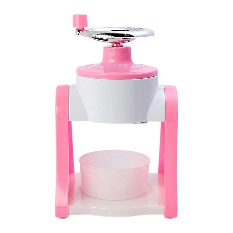 Ice Shaver Manual Hand Crank Shaved Mini Portable Picnic Snow Cone Machine Smoothie Ice Machine Mini