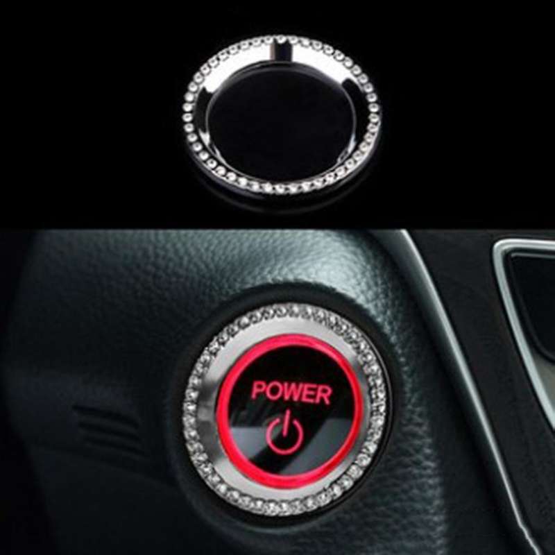 Ignition Button Ring Bling for Tenth Generation Accord Sport EX EX-L Touring Sedan 2018-2021
