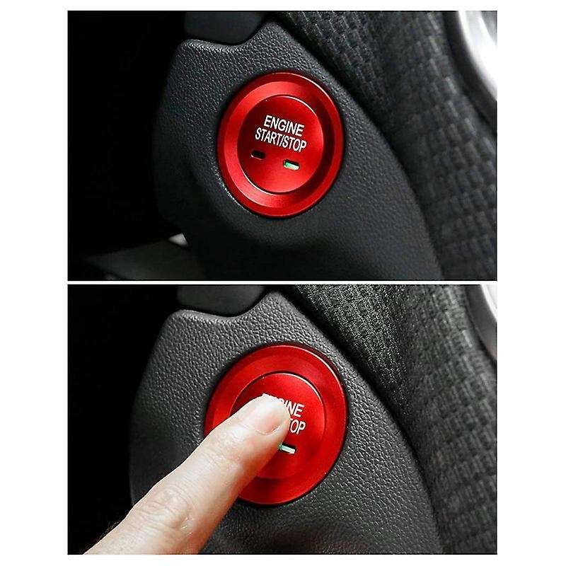 Ignition Button Decals for Sonic Push Start Stop Stickers Caps Covers