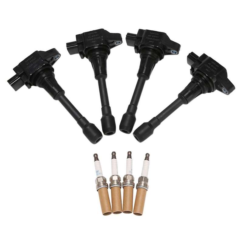 Ignition Coil & Double Spark Plug Kit for Altima Sentra Fx50 Q70 22448ed000 Uf549 Gn10241