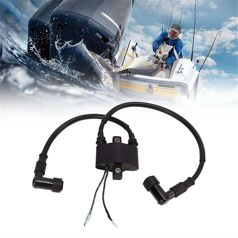 Ignition Coil 3A0-06048 for Tohatsu Mercury Outboard Motor Parts 25 30HP 3A0-06048-1 160643 8M00473